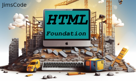 A creative depiction of HTML as the bedrock, resembling the initial phases of a house construction site. Visualize the digital landscape with HTML forming a robust foundation, seamlessly intertwining with architectural elements. Experience the metaphorical construction of a website, where unfinished walls signify the ongoing development. This dynamic image vividly captures the integral role of HTML in shaping the evolving web development panorama.